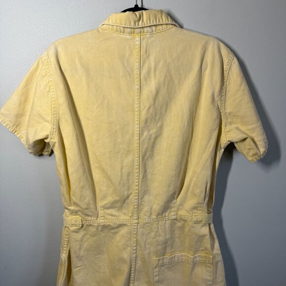 Pistola Yellow Short Sleeve Jumpsuit - Picture 8 of 15